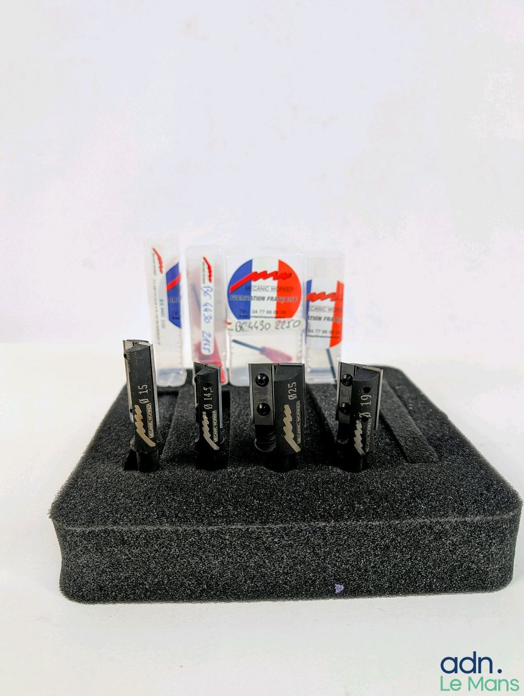 Lot de 4 porte-outils de défonçage à plaquettes réversibles …