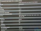 a lot of information on the screen of the computer