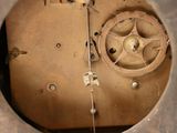 a clock that has a hole in the middle of it