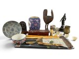 a lot of asian items that are on the table