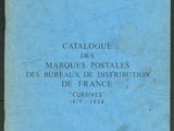 catalogue des marque postales des brux de distribution de france