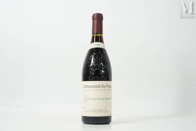 a bottle of wine that is sitting on a table