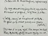 a close up of a piece of paper with writing on it