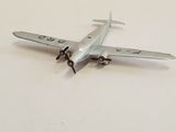 a toy airplane that is sitting on a table