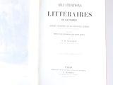 an open book with a picture of a cat on it