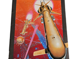 a book with a picture of a rocket and a helicopter on it