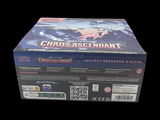 a box with a game on it on a black background