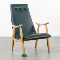 Louis Van Teeffelen (1921–1972) (attribué à) : fauteuil ou c… (photo 2)