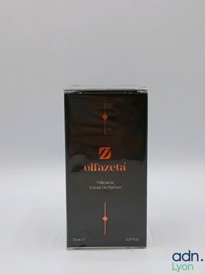 a box of olazeta perfume sitting on a white surface