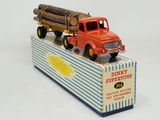 a toy truck that is sitting on top of a box