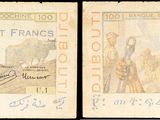 deux images différentes représentant une femme et un homme sur un billet de banque