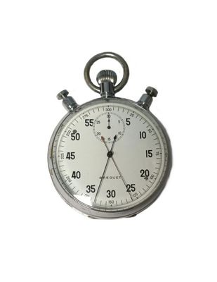 a close up of a stopwatch on a white background