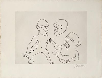 Alexander Calder - Père Noël IV