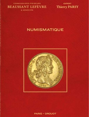 la couverture du livre de numismatique