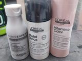 l ' oreal hair care products are sitting on a counter