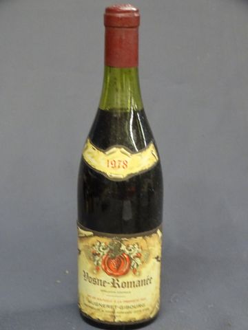 VOSNE ROMANEE, MUGNERET-GIBOURG, 1 bouteille de 1978