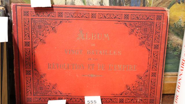 ALBUM de vingt batailles de la révolution et de l’empire. In plan...