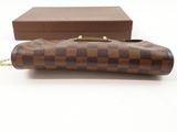 louis vuitton damier wallet case with chain strap