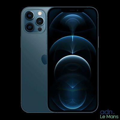 the new iphone 11 is shown in a dark background