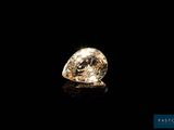 a yellow diamond on a black background