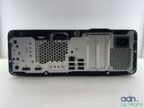a close up of the back of a laptop with the bottom panel removed