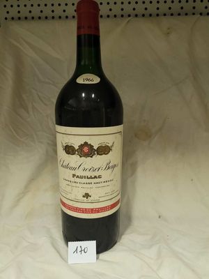 1 magnum CHÂTEAU CROIZET BAGES 1966 GCC PAUILLAC.