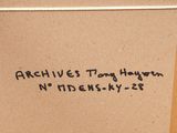 a picture of a brown box with writing on it