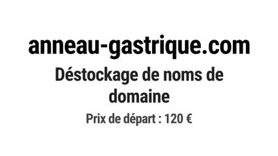 Nom de domaine anneau-gastrique.