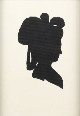 silhouette of a woman holding a baby in her arms