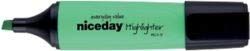 NICEDAY - Surligneur - Vert - Pointe biseautée - Idéal burea…