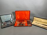 three different types of silverware in a case