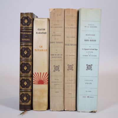 [MARINE]. Ensemble de 5 volumes. Tibulle Hamont, Un Essai d'…