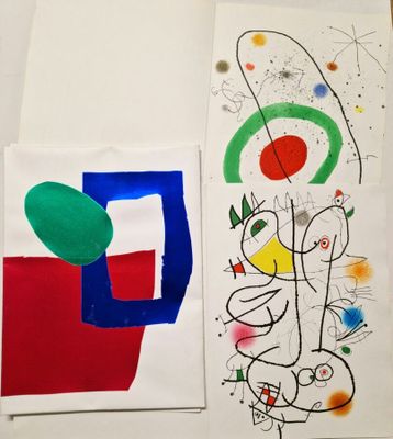 Joan Miro (1893-1983) - Le miroir de l'homme par les bêtes, …