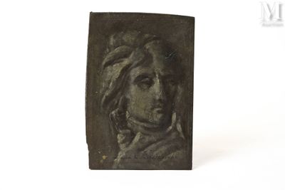 Ecole RUSSE vers 1840, Portrait de Napoléon,