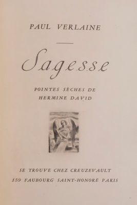 the front cover of a book with a drawing of a man and a woman