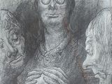 an image of a drawing of a woman holding a child