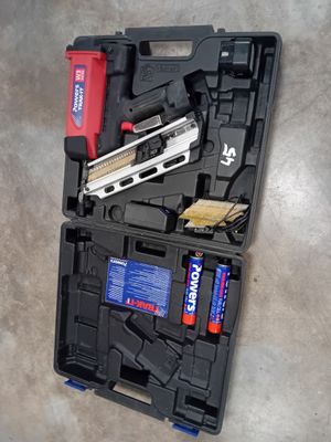a tool kit that is sitting on the floor