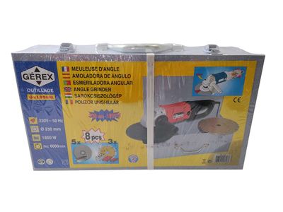 Meuleuse d'angle GÉREX gx1800m - Neuf - TVA Récupérable - Ce…