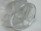 an image of a clear glass object on a white surface