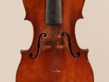 an old violin with a bow on a white background