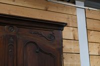 Buffet deux corps en châtaignier mouluré et sculpté de feuil… (photo 3)