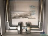 a picture of a picture of a door handle and a door handle