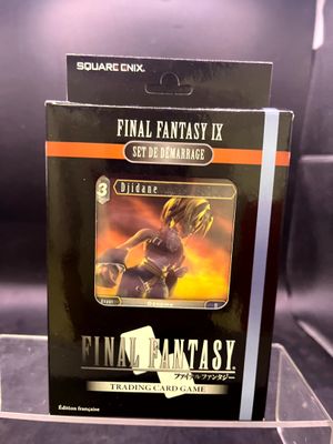 the box for the final fantasy ii card game is on display