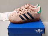 Baskets adidas Gazelle roses et vertes