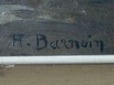 an image of a close up of a painting on a window sill