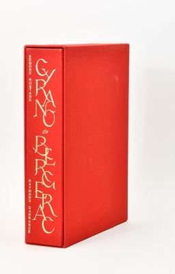 an image of a red book with gold lettering on it