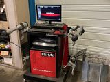a machine that has a laptop on it