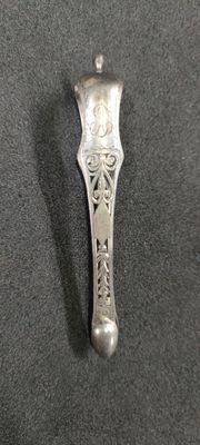 a spoon that is sitting on a table