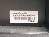 an image of a close up of a box with a barcode on it