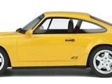 porsche 911 carrol yellow 1 / 18 scale diecast model car